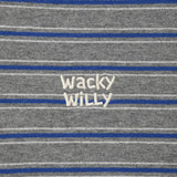 [予約販売/9月中旬入庫予定] SMALL LOGO MULTI STRIPE SWEAT SHIRTS - GRAY