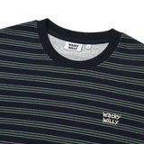 [予約販売/9月中旬入庫予定] MULTI STRIPE SWEATSHIRT - NAVY