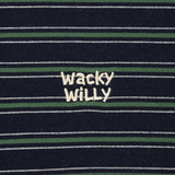 [予約販売/9月中旬入庫予定] MULTI STRIPE SWEATSHIRT - NAVY