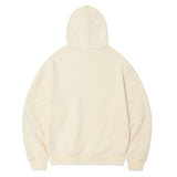 [予約販売/9月中旬入庫予定] WOMEN'S TYPO PATCHWORK HOODIE - CREAM
