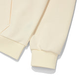 [予約販売/9月中旬入庫予定] WOMEN'S TYPO PATCHWORK HOODIE - CREAM