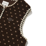 【予約｜10月中旬発送】 WOMEN'S STITCH FLEECE VEST-PATTERN