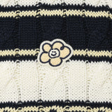 [予約販売/9月中旬入庫予定] [WONI着用] WOMEN'S CABLE OPEN COLLAR PULLOVER - IVORY
