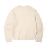 【予約｜10月上旬発送】BASIC PATCH COLOR-BLOCK PULLOVER - CREAM