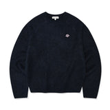 【予約｜10月上旬発送】BASIC PATCH COLOR-BLOCK PULLOVER - NAVY