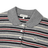 【予約｜10月上旬発送】RUGBY STRIPE PULLOVER - GRAY