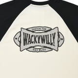 [予約販売/9月中旬入庫予定] RAGLAN LONG SLEEVE T-SHIRT - BLACK