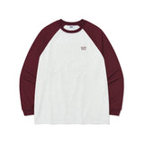 [予約販売/9月中旬入庫予定] RAGLAN LONG SLEEVE T-SHIRT - BURGUNDY