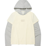 [予約販売/9月中旬入庫予定] LAYERED LONG SLEEVE DEVELOP - OATMEAL