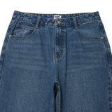 【予約｜10月上旬発送】STRAIGHT DENIM PANTS - INDIGO