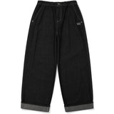 [予約販売/9月中旬入庫予定] WIDE EASY DENIM PANTS - BLACK