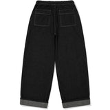 [予約販売/9月中旬入庫予定] WIDE EASY DENIM PANTS - BLACK