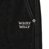 [予約販売/9月中旬入庫予定] WIDE EASY DENIM PANTS - BLACK