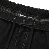 [予約販売/9月中旬入庫予定] WIDE EASY DENIM PANTS - BLACK