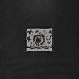 【予約｜10月上旬発送】DISTRESSED PATCH DENIM PANTS - BLACK