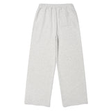 【予約｜10月中旬発送】 WOMEN'S SEQUIN LOGO SWEAT PANTS-LIGHT GRAY