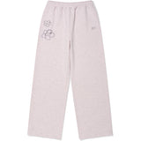 【予約｜10月中旬発送】 WOMEN'S SEQUIN LOGO SWEAT PANTS-LIGHT PINK