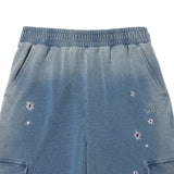 【予約｜10月上旬発送】JERSEY DENIM SWEATPANTS - SET UP - BLUE