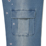 【予約｜10月上旬発送】JERSEY DENIM SWEATPANTS - SET UP - BLUE