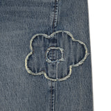 [予約販売/9月中旬入庫予定] [WONI着用] CURVED FIT DENIM PANTS - BLUE