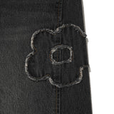 [予約販売/9月中旬入庫予定] [WONI着用] CURVED FIT DENIM PANTS - GRAY