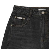 [予約販売/9月中旬入庫予定] [WONI着用] CURVED FIT DENIM PANTS - GRAY