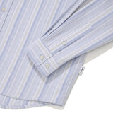 【予約｜10月中旬発送】OXFORD STRIPE SHIRT - BLUE