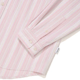 【予約｜10月中旬発送】OXFORD STRIPE SHIRT - PINK