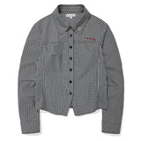 【予約｜10月上旬発送】SLIM FIT CHECK SHIRT - NAVY