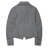 【予約｜10月上旬発送】SLIM FIT CHECK SHIRT - NAVY