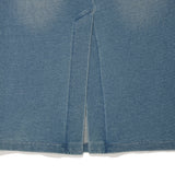 【予約｜10月中旬発送】JERSEY DENIM SKIRT - SET UP - BLUE