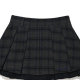 【予約｜10月中旬発送】 MINI PLEATED SKIRT - CHECK/SOLID-PATTERN
