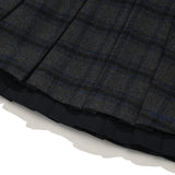 【予約｜10月中旬発送】 MINI PLEATED SKIRT - CHECK/SOLID-PATTERN