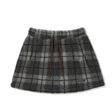 【予約｜10月中旬発送】 FLEECE SKIRT (UNI FLEECE SET UP)-GRAY