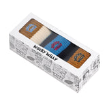 WACKY WILLY COLOR TYPO SOCKS 3PACK