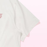 [GISELLE着用][LO.FL]  Unisex Heart Motif Short Sleeve T-shirt
