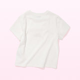 [GISELLE着用][LO.FL] Women's Ribbon Ruffle Short Sleeve T-shirt