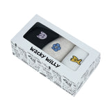 WACKY WILLY COLOR SOCKS 3 PACK