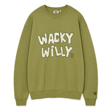 ONE-POINT BUCKLE EMBROIDERY SWEATSHIRT